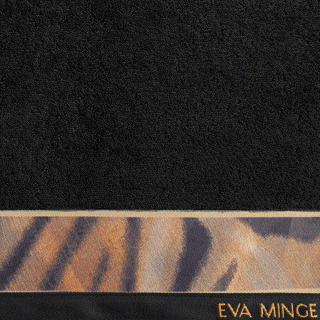 Ręcznik Eva 23 50 x 90 cm, Czarny