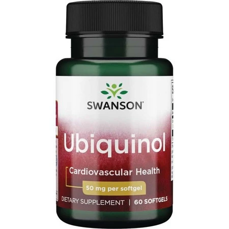 Swanson Ubiquinol 50 Mg 60 K Wzmacnia Siłę Mięśni