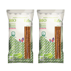 Zestaw: 2x PALUSZKI ORKISZOWE PEŁNOZIARNISTE NATURALNE BIO 150 g - ENVOY