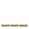 Zestaw: 3x Bunny Ninja Fruit Straws przekąska owocowa o smaku jabłko-mango 16g zero cukru