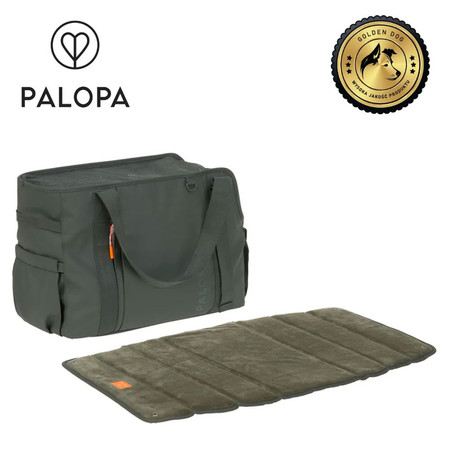 PALOPA Torba transportowa dla psa do 10kg Weda dark olive