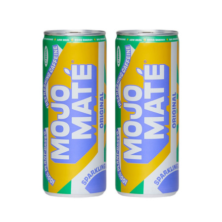 Zestaw: 2x NAPÓJ GAZOWANY Z YERBA MATE BIO 250 ml - MOJO MATE