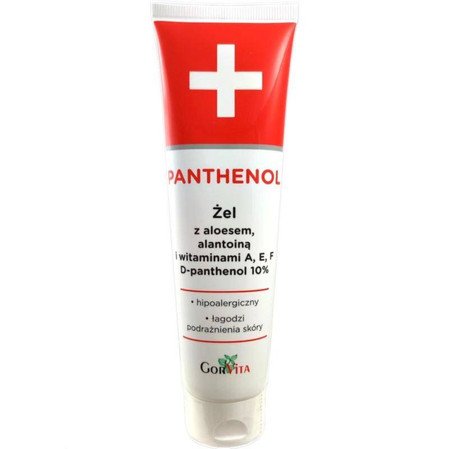 Gorvita Panthenol Żel 100 Ml Łagodzi Podrażnienia