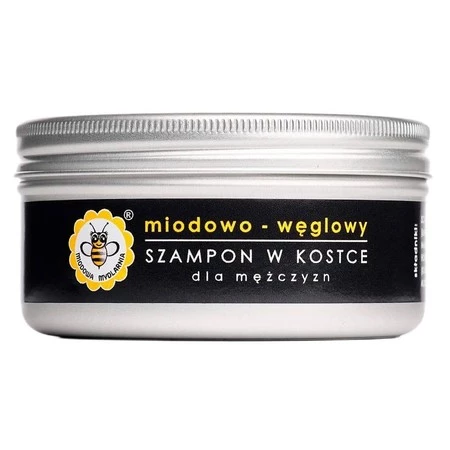 Szampon w kostce Miodowo-Węglowy 70g