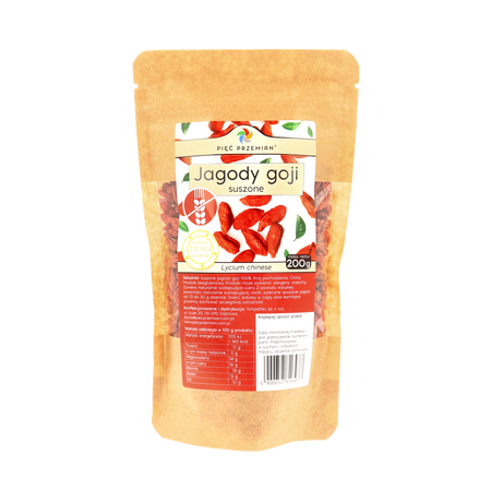 Pięć Przemian Jagody goji suszone 200 g
