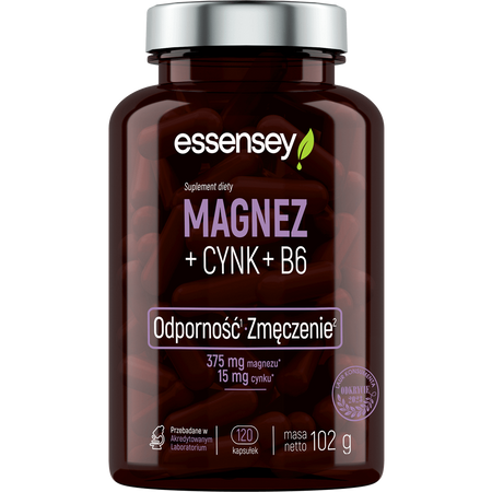 ESSENSEY MAGNEZ+CYNK+B6 120 kaps