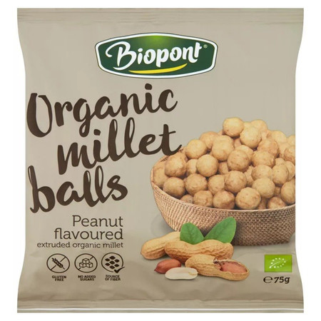 CHRUPKI JAGLANE Z ORZESZKAMI ZIEMNYMI BEZGLUTENOWE BIO 75 g - BIOPONT
