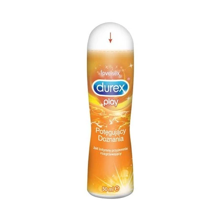 Durex żel intymny lubrykant potęgujący doznania rozgrzewający 50ml