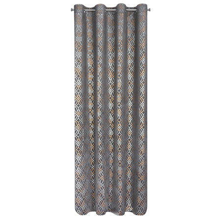 ZASŁONA GOTOWA ARETA 140 X 250 CM STALOWY