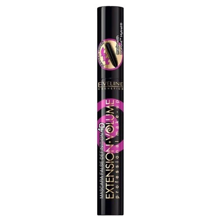 Extension Volume 4D False Definition Mascara pogrubiająco-rozdzielający tusz do rzęs Black 10ml