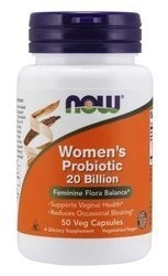 Now Foods Women's Probiotic - Probiotyk dla Kobiet 20 miliardów CFU (50 kaps.)