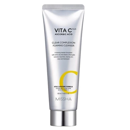 Vita C Plus Clear Complexion Foaming Cleanser oczyszczająca pianka do twarzy z witaminą C 120ml