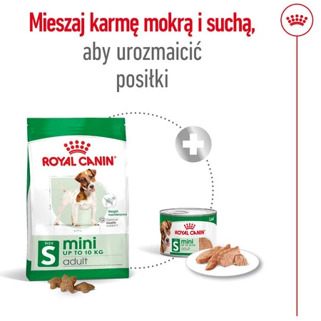 ROYAL CANIN Mini Adult S 2kg + 3 Saszetki 85g GRATIS !!