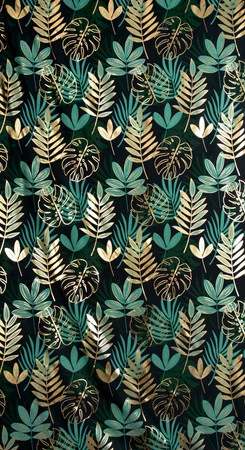 ZASŁONA GOTOWA MALTA 140 X 250 CM CZARNY