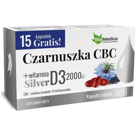 Ekamedica Czarnuszka CBC Silver 75 k