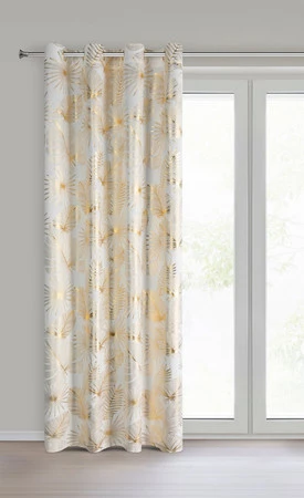Zasłona 140 x 250 cm ZAS/ZARIA/B+ZŁOT