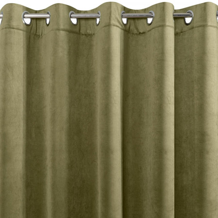 ZASŁONA GOTOWA VILLA 140 X 250 CM OLIWKOWY