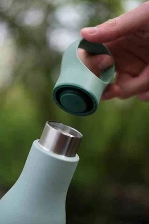 JJ - Butelka termiczna stalowa 500ml Loop™, zielon