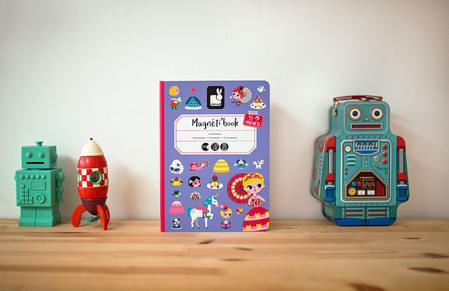 Janod Magnetyczna układanka Księżniczki Magnetibook