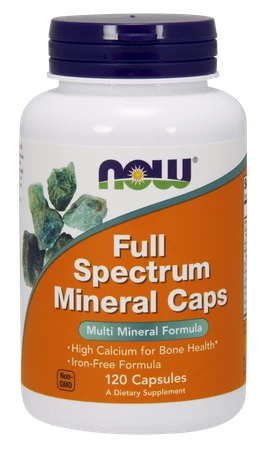 Now Foods Full Spectrum Mineral Caps - Minerały dla dorosłych (120 kaps.)