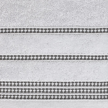 Ręcznik Amanda (03), 30 x 50 cm, Srebrny