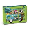 Mudpuppy Puzzle konturowe Van podróżniczy 75 elementów 5+