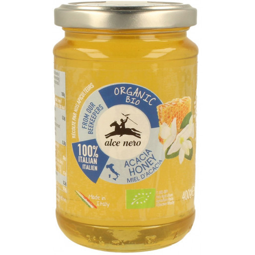 ALCE NERO MIÓD NEKTAROWY AKACJOWY BIO 400 g - Nabea.pl