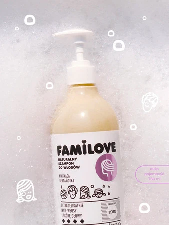 Yope - Familove szampon do wszystkich rodzajów włosów Kwitnąca Bergamotka 750ml