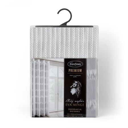 ZASŁONA GOTOWA SOTERA 140 X 250 CM BIAŁY