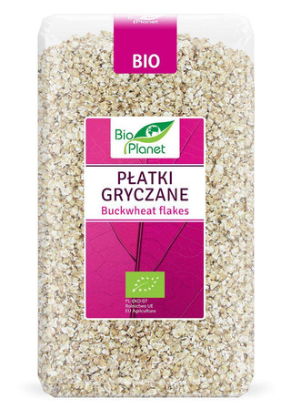 PŁATKI GRYCZANE BIO 600 g - BIO PLANET KRÓTKA DATA 2026-08-22