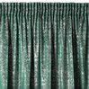 ZASŁONA GOTOWA D91 CYPR NA TAŚMIE 140 X 270 CM TURKUSOWY