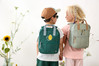 Lassig Plecak mini kwadratowy dla przedszkolaka Little Gang Lemon dark green