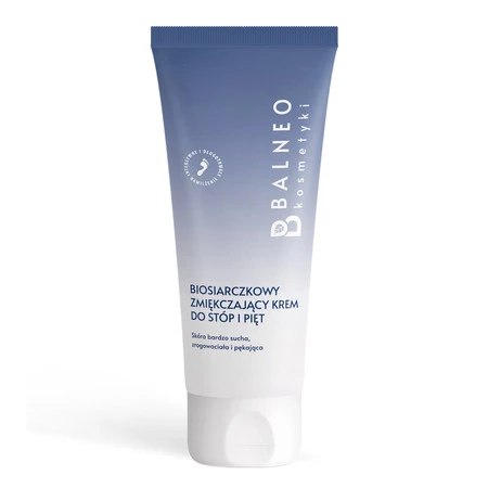 Balneokosmetyki - Biosiarczkowy zmiękczający krem do stóp i pięt 100ml