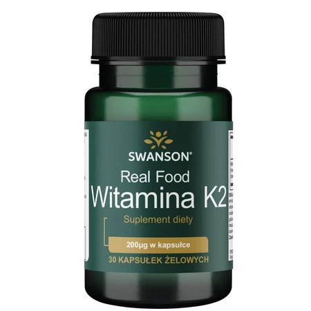 Swanson Witamina K2 Naturalna 200 Mcg 30 K