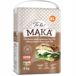 ToTa! Mąka pszenna typ 750 -  5 kg