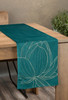 OBRUS BLINK 12 35 X 140 CM CIEMNOTURKUSOWY