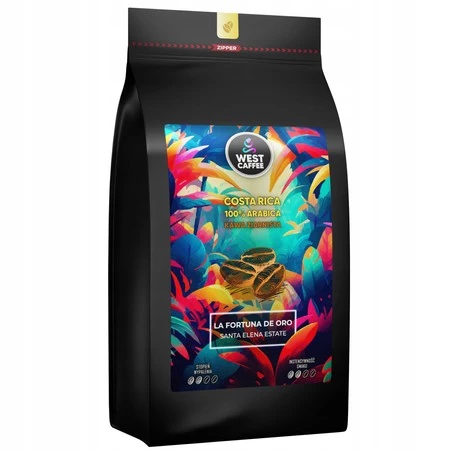 West Caffee Kawa Ziarnista Costarica La Fortuna de Oro 1kg