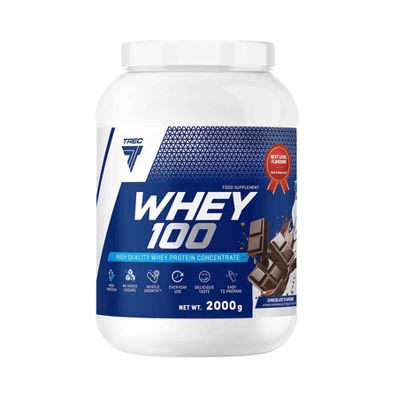 Trec WHEY 100 Białko Premium XXL WPC 2000g smak czekolada