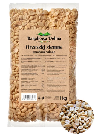 Bakaliowa Dolina Orzeszki ziemne solone 1kg