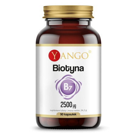  Yango Biotyna 90 k włosy skóra paznokcie