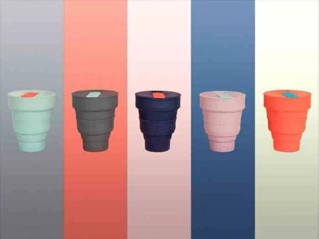 LL-Kubek składany, szary