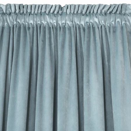 ZASŁONA GOTOWA MELANIE NA TAŚMIE 140 X 270 CM MORSKI