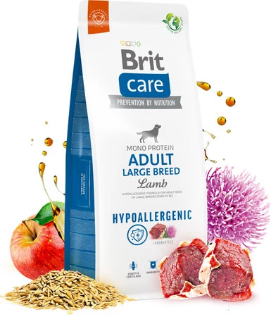 Brit Care Dog Hypoallergenic Adult Large Breed Lamb 3kg