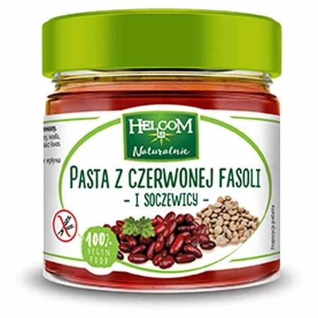 Helcom − Pasta z czerwonej fasoli i soczewicy − 190 g