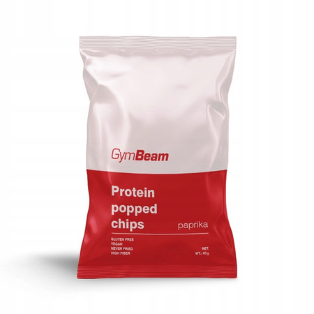GymBeam Chipsy białkowe papryka 40g