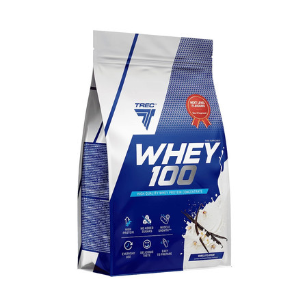 Trec WHEY 100 białko koncentrat WPC 900g smak Vanilla