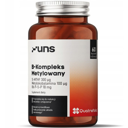 UNS B-Kompleks Metylowany 60 kaps. vege