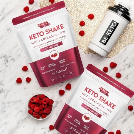 Be Keto Shake Dzika Malina 500g