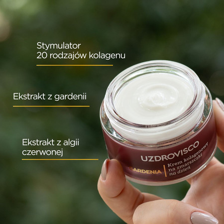 Uzdrovisco Gardenia Krem kolagenowy na zmarszczki na dzień 50ml