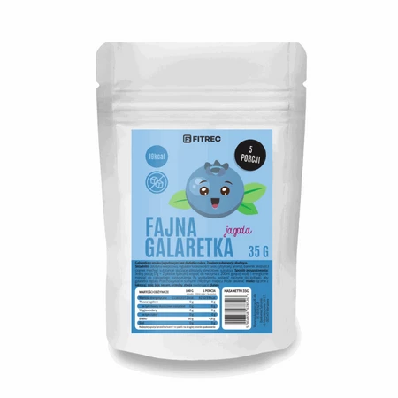 FitRec Fajna Galaretka Jagoda 35g